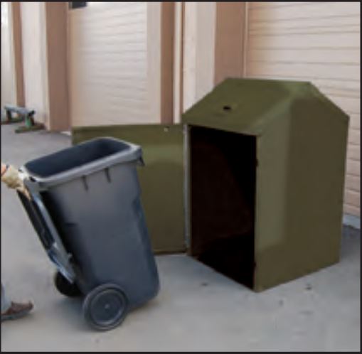 Photo of a Haul-All Hid-A-Cart